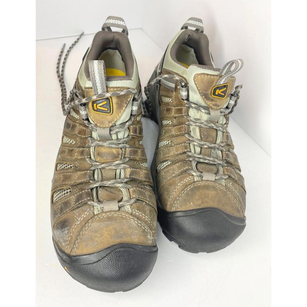KEEN Women’s Utility F2413-11  Steel Toe Flint Low Work Hiking Shoes Size 9